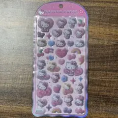 正規品 新品未開封 キティ　コットンパフィーシール　サンリオ