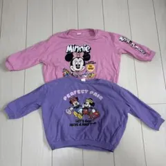 Littc ディズニートレーナー2枚セット　110センチ