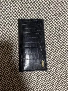 【美品】イヴ・サンローラン　折り財布　クロコ型押し　レザー　ヴィンテージ　激レア SAINT LAURENT（財布）のフリマアイテム一覧