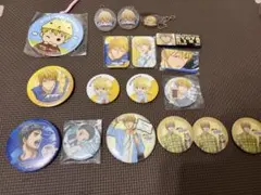 黒子のバスケ 黄瀬涼太 笠松幸男 缶バッジ アクリルキーホルダー 세트