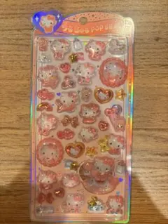 うるちゅるポップシール　ぷっくりシール　サンリオ　キティ　正規品