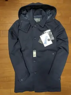 ダウンコート　エディーバウアー ネイビー XS Eddie Bauer