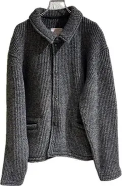 NICENESS 25AW B.BEN ウールシャンブレービーチニットジャケットのサムネイル
