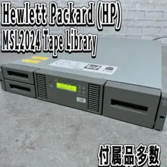 HP MSL2024 LTO4 テープライブラリー SC11 付属品多数