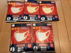 【新品】Hot Fit MASK ホットフィットマスク 5袋セット（計15枚)