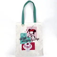 新品 東京ディズニーリゾートチェリートートバッグさくらんぼ　ミニー