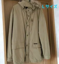 【宅配便発送】 モッズコート ファー付きフード　Hush Puppies