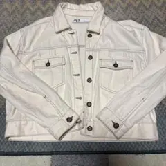 ZARA デニムジャケット ホワイト