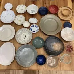 kaneatsu工房 カネアツ工房　美濃焼　MARUプレート 墨貫入　6枚 kaneatsu工房 カネアツ工房 美濃焼 MARUプレート 墨貫入 6枚 - メルカリ