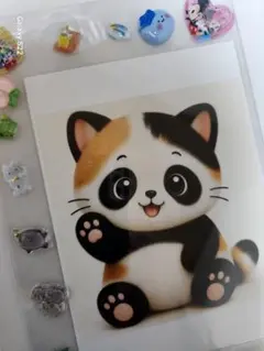 新キャラクター登場「パンニャン」イラストシート(A5)限定商品10点の1から出品のサムネイル
