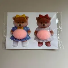 実物　猫　ぷにぷにお腹サングラス猫シール2匹セット