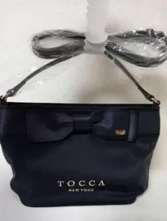 BICOLOR RIBBON POCHETTE ポシェット　ショルダーバッグ