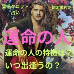 霊感タロット占い☆運命の人