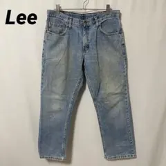 B-1133 Lee リー W33 ストレート デニム ジーンズ フェード