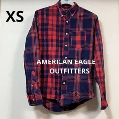 ネルシャツ　アメリカンイーグル　XSサイズ