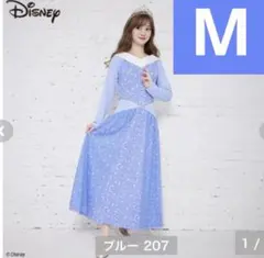 オーロラ姫 しまむら ちはる 眠れる森の美女 ワンピース 青 Disney Mのサムネイル