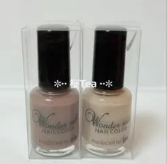 2本 新品 ワンダーネイル ディアローラ スリコ 3COINS スリーコインズ