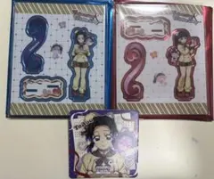 鬼滅の刃　胡蝶しのぶ　カナヲ　バレンタイン　アクリルスタンド コースター