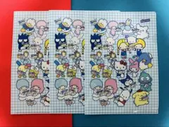 ごろもシーチキン　サンリオキャラクタークリアファイル　3枚セット