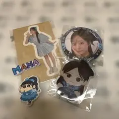 Fruits Zipper 真中まな　グッズ4点セット