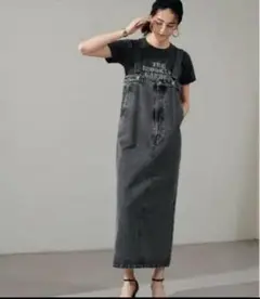 LARUTA サロペットスカート