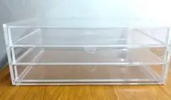 無印良品　重なるアクリルケース3段のサムネイル