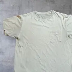 ザノースフェイス 半袖 シンプルロゴポケットTシャツ ベージュ NT32003X