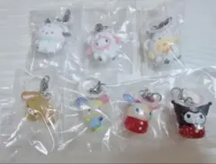 サンリオキャラクターズ めじるしアクセサリー 7点まとめ売り ガチャ