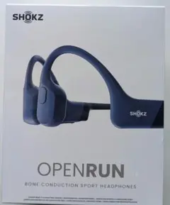 【未使用】SHOKZ OPENRUN 骨伝導ヘッドフォン ブルー