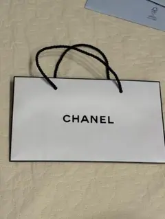 CHANEL ショップバッグ ホワイト