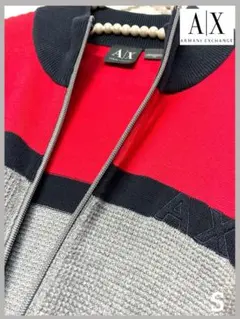 ARMANI EXCHANGEジップアップニットジャケット