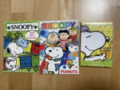 【３冊セット】スヌーピー SNOOPY メモ用紙　メモ帳　ミニノート
