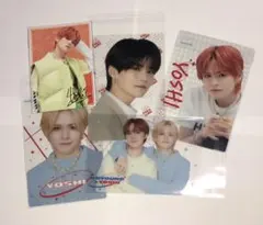 TREASURE ヨシ ポップアップ クリアカード 一番くじ ポストカード