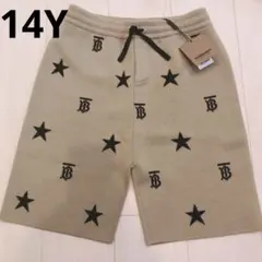 Burberry キッズ　140〜150cmほど　14Y ニットハーフパンツ