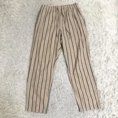 ネストローブ♡コットンリネンワッシャーバレルクロップドパンツ
