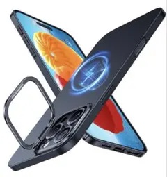 TORRAS iPhone16ProMax用ケース ワイヤレス充電対応 ブラック