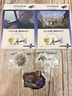 ファイナルファンタジー VII ステッカー　マグネット　セット