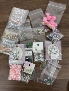 ラインストーン デコパーツ 大量セット 手芸材料