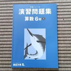予習シリーズ　演習問題集 算数 6年 上