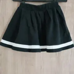黒のフレアスカート 110cm