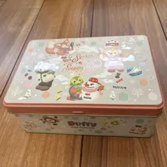 ディズニー　ダッフィー　缶