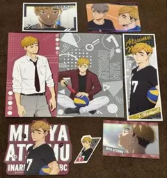 ハイキュー 宮侑 ステッカー ポストカード