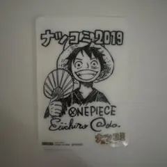 ONE PIECE ナツコミ2019 ルフィ 特製ステッカー - メルカリ