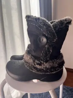 ☆お値下げ中☆クロックスファー付きブラックブーツ