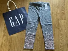 3years 100cm 新品 タグ付 GAPウエストゴム レギンス ハート