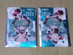 【チロル×初音ミク】クリアカード ２種