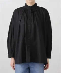 SOIL CAMBRIC FRILL COLLAR SHIRTのサムネイル