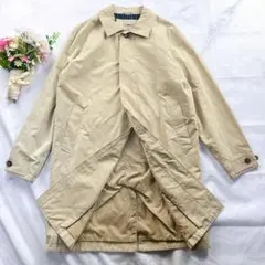 希少✨L.L.Bean ステンカラーコート ロングコート ジャケット ベージュ