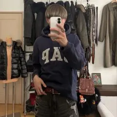 OLD GAP 90s〜00s オールドギャップ スウェット パーカー 紺タグ