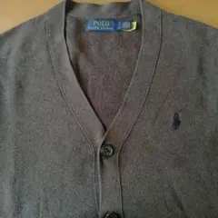 POLO RALPH LAUREN カーディガン ダークブラウン